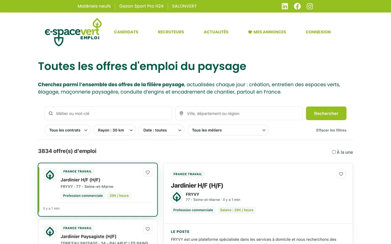 e-spacevert EMPLOI, visuel 2