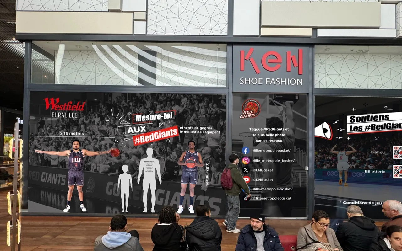 Lille Métropole Basket, projet réalisé par OVM Communication